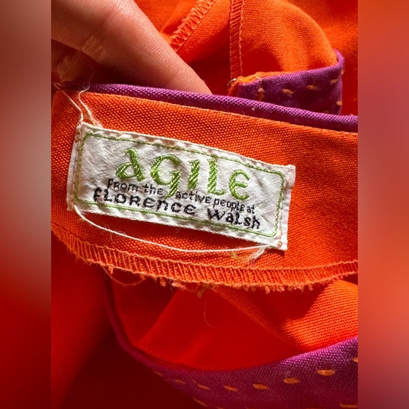 70s Vintage Bright A Line Maxi Skirt - Picture 6 of 7